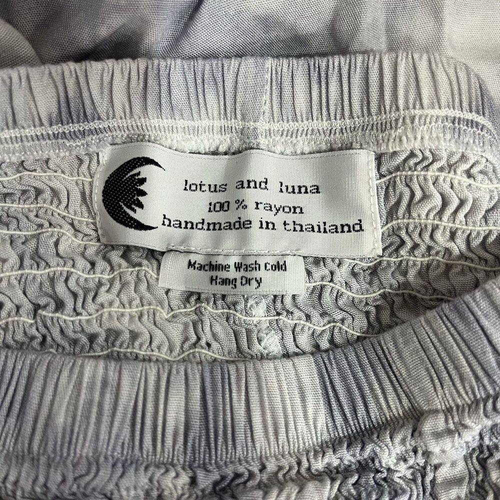 Lotus & Luna Harem Pants Size Small Boho Hippie Lounge Indie - Picture 5 of 5